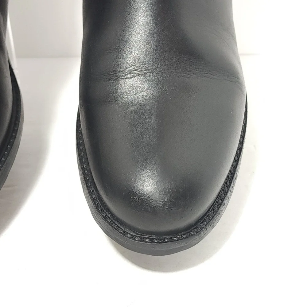 SANTANA CANADA Palomino Waterproof Leather Equestrian Riding Zip Boots Women's 8